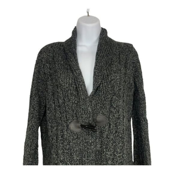 Debbie Morgan Womens Long Sleeved 1 button Cardigan Sweater Size Medium - Picture 2 of 5